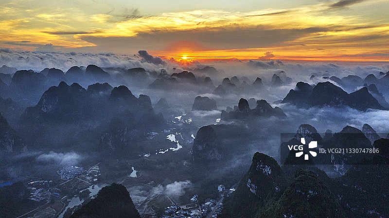 明仕田园风光图片素材