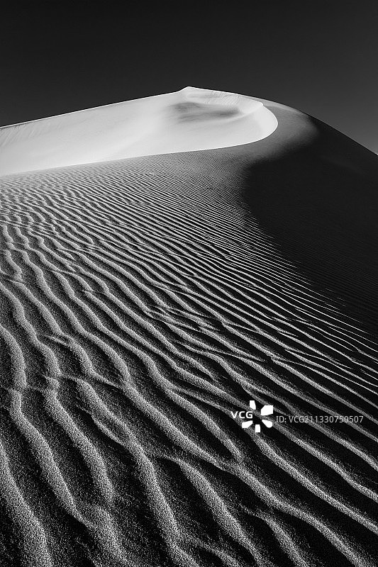 美国死亡谷国家公园的沙漠风光图片素材