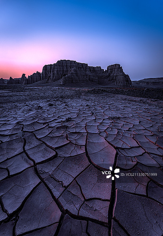 大海道裂纹大地图片素材