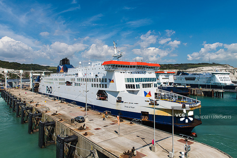 多佛尔港的客轮图片素材