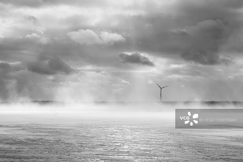 大海对天空的风景图片素材