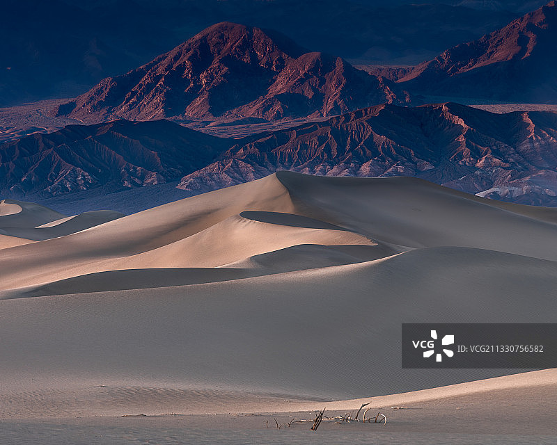 美国加利福尼亚州死亡谷沙漠风光图片素材