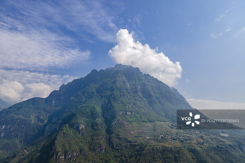 天上人家图片素材