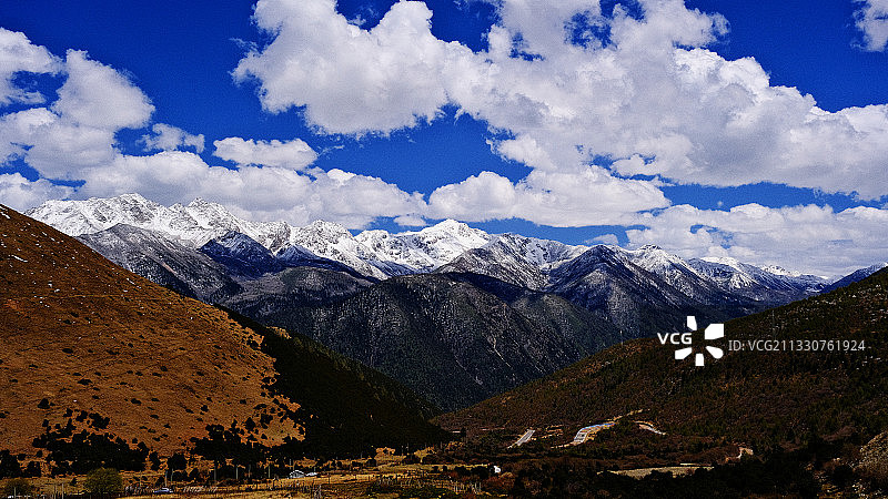 山 四川甘孜图片素材