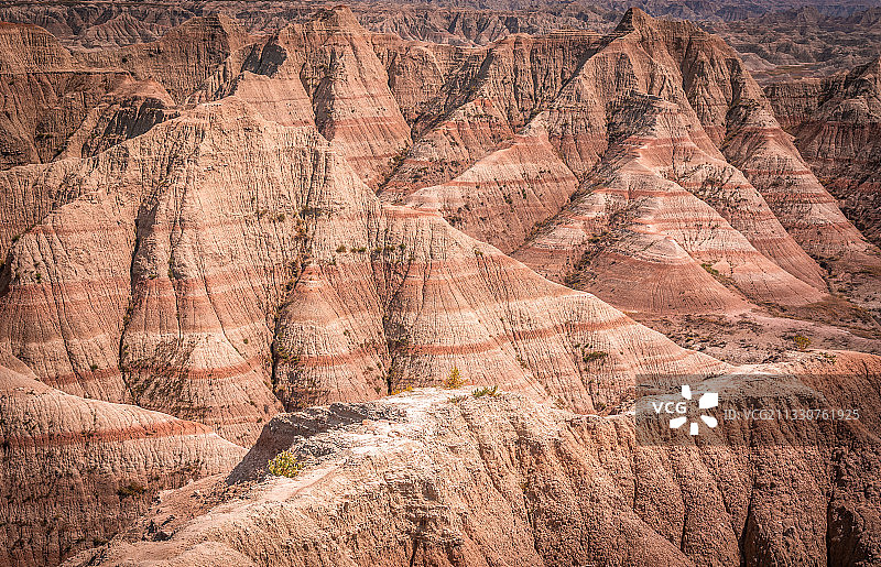 美国南达科他州伊姆莱镇岩层航拍景观图片素材