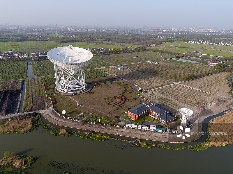上海65米射电望远镜天马望远镜中国科学院上海重大合作项目图片素材