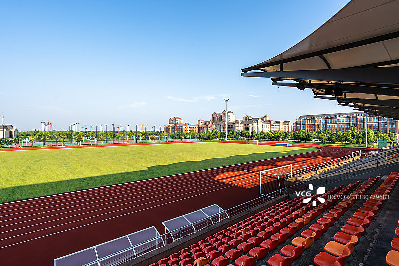 浙江大学操场跑道图片素材