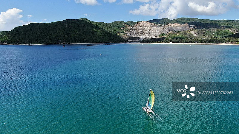 帆船出海图片素材