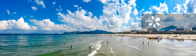 中国广东省江门市台山市上川岛图片素材