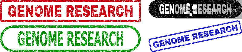 使用基因组研究矩形水印图片素材