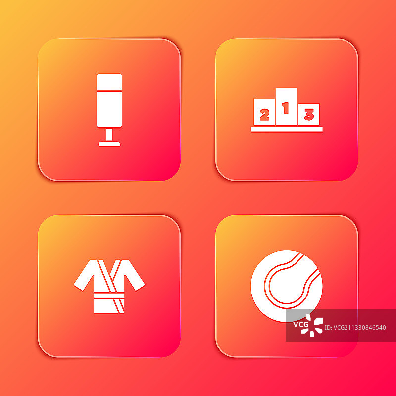 拳击沙袋运动获胜者领奖台素材图片素材
