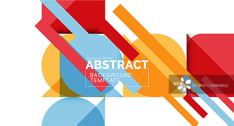 用简洁的几何抽象背景图片素材