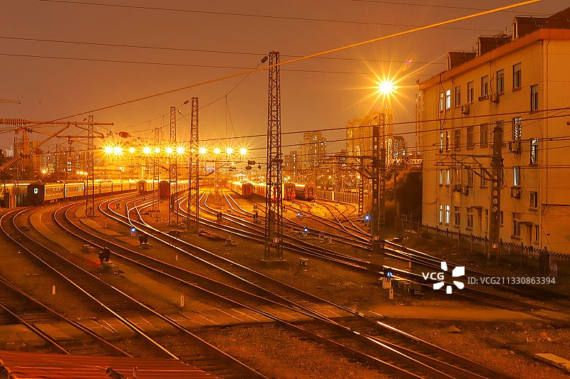 静静的铁轨图片素材