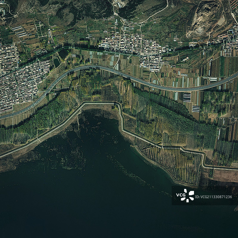 于桥水库图片素材