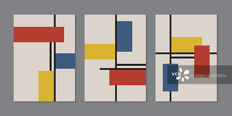 几何背景宣传册模板图片素材