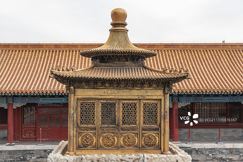 故宫乾清宫江山社稷金殿图片素材
