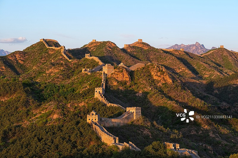 金山岭长城图片素材