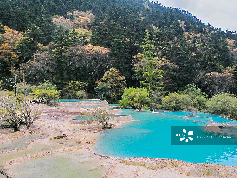 九寨沟爱情海景区 阿坝图片素材