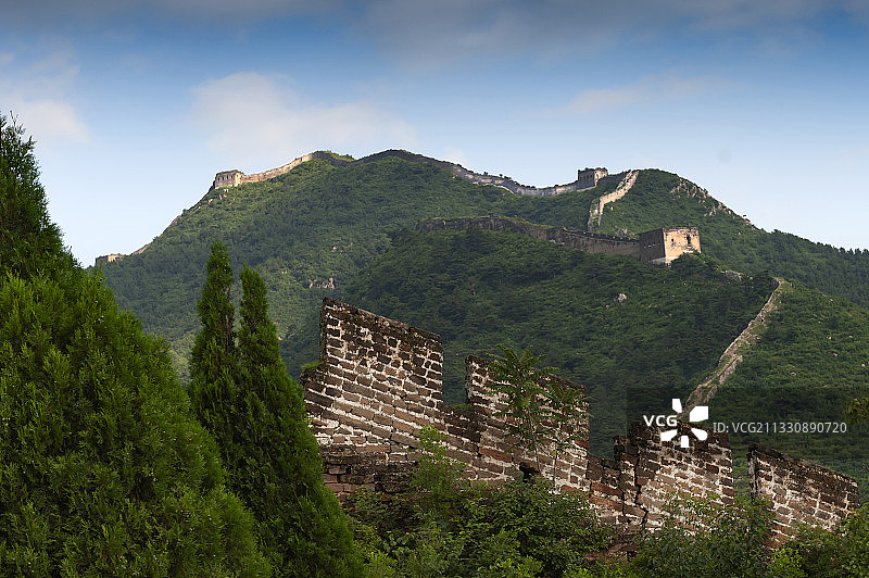 白羊峪长城旅游区 唐山图片素材