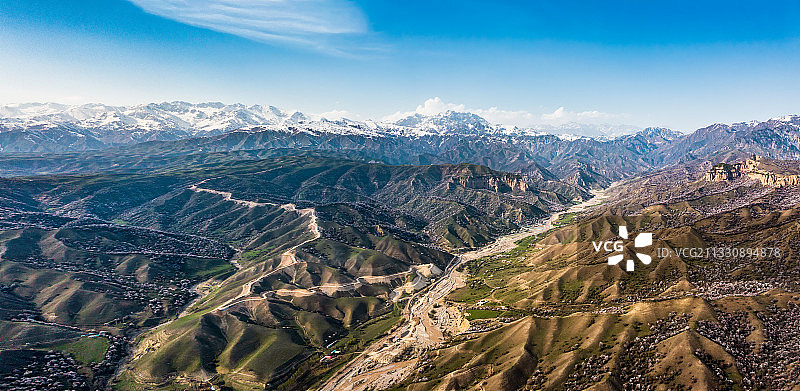 新疆福寿山杏花沟（大西沟）图片素材