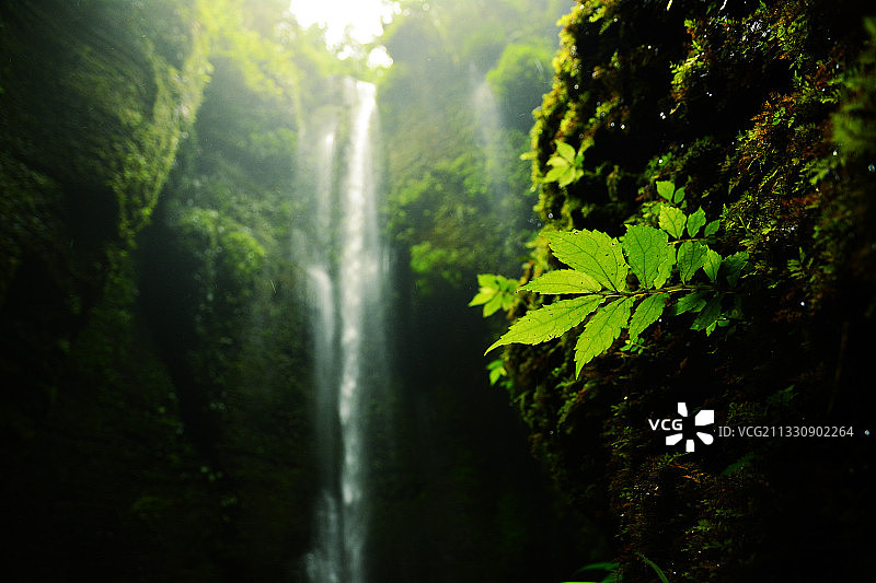 魅力瀑布图片素材