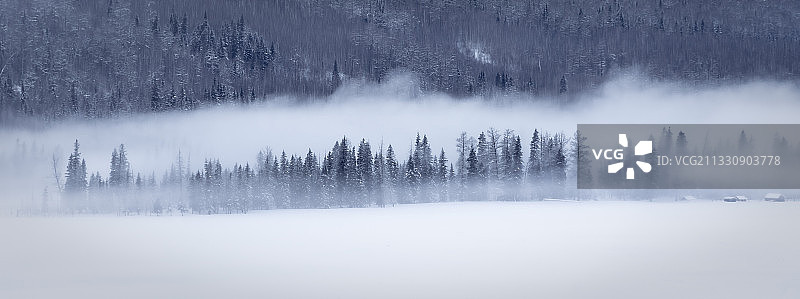 冰雪秘境图片素材
