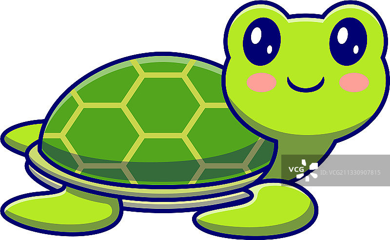 快乐的海龟图片素材