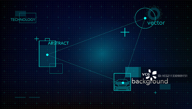 新能源电池节能环保数据统计图表，抽象矢量高科技数字信息背景图片素材