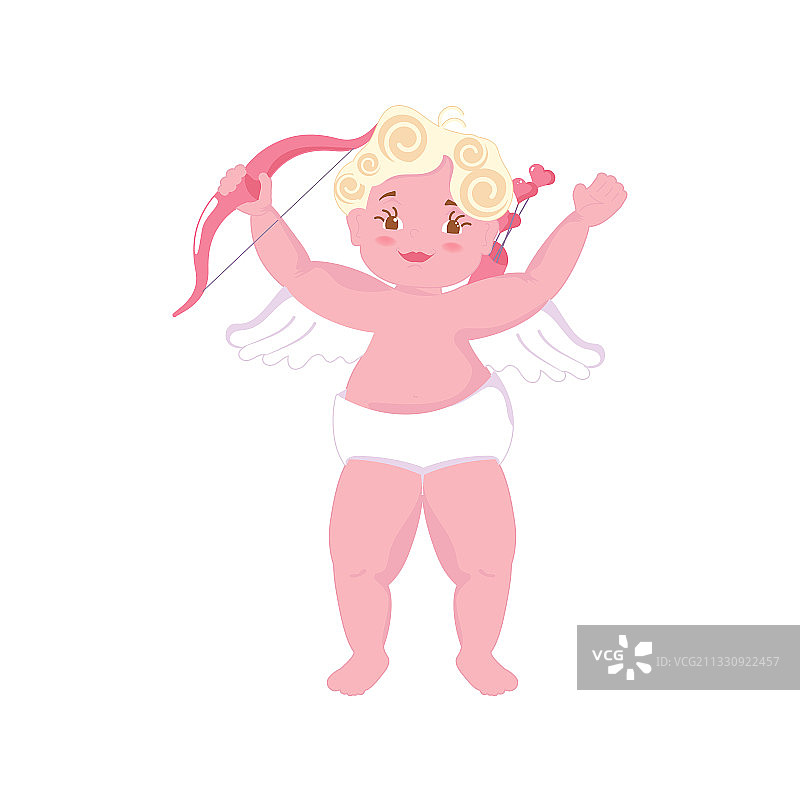 可爱的小丘比特宝宝图片素材