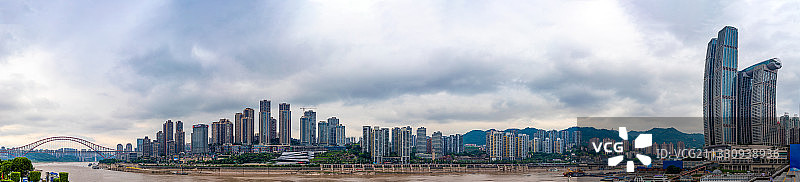 雨后的重庆南岸图片素材