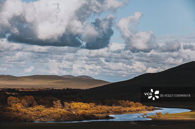 根河湿地图片素材