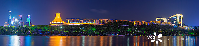 民歌湖之夜图片素材