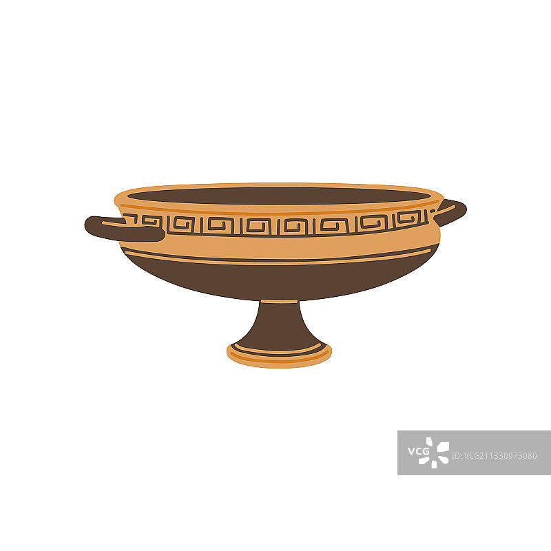 古希腊或罗马高脚杯图片素材
