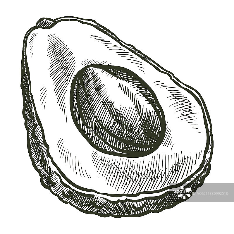 适合节食和营养的牛油果零食图片素材