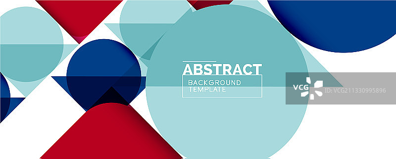 用简洁的几何抽象背景图片素材