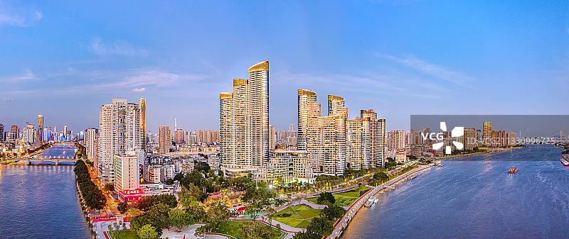 中国广东省广州市海珠区洲头咀天誉半岛图片素材