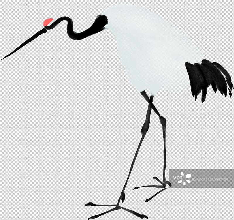 仙鹤元素图片素材