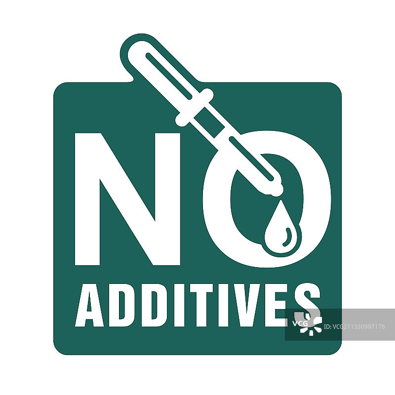 无防腐剂添加剂或无染料象形图图片素材
