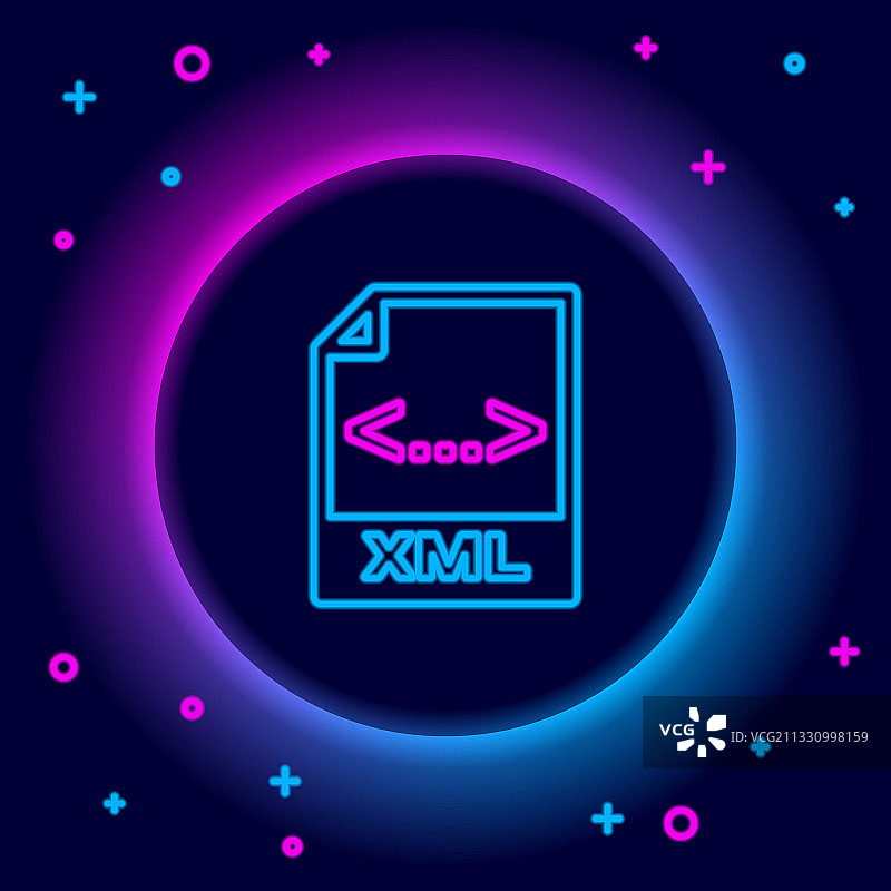 发光霓虹线XML文件下载图片素材