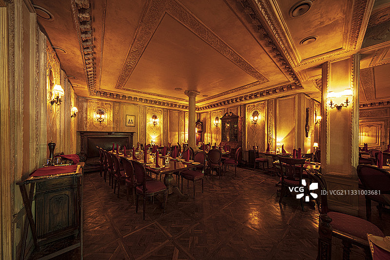 普希金咖啡厅图片素材