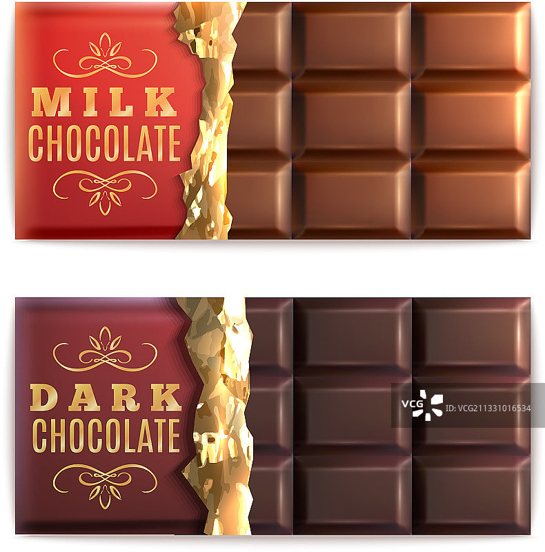 巧克力棒合集图片素材