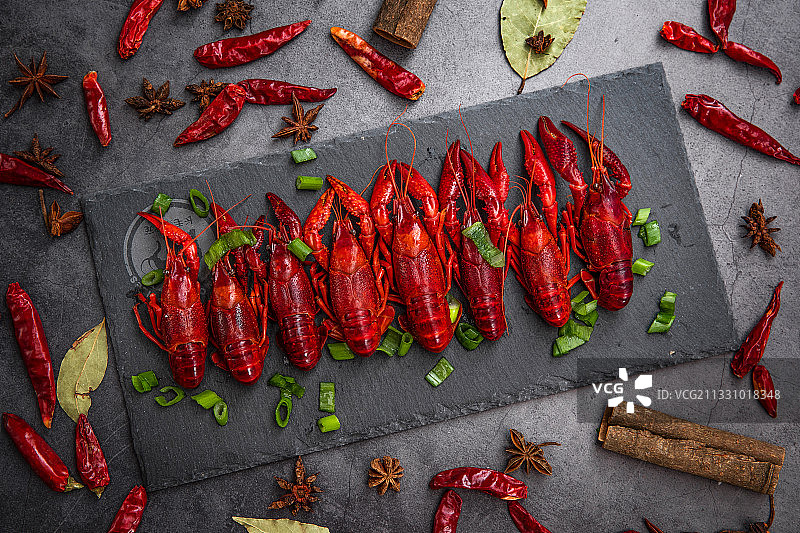 诱人的小龙虾图片素材