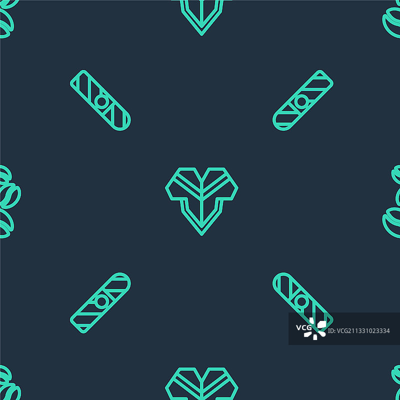 披风雪茄咖啡豆图标图片素材