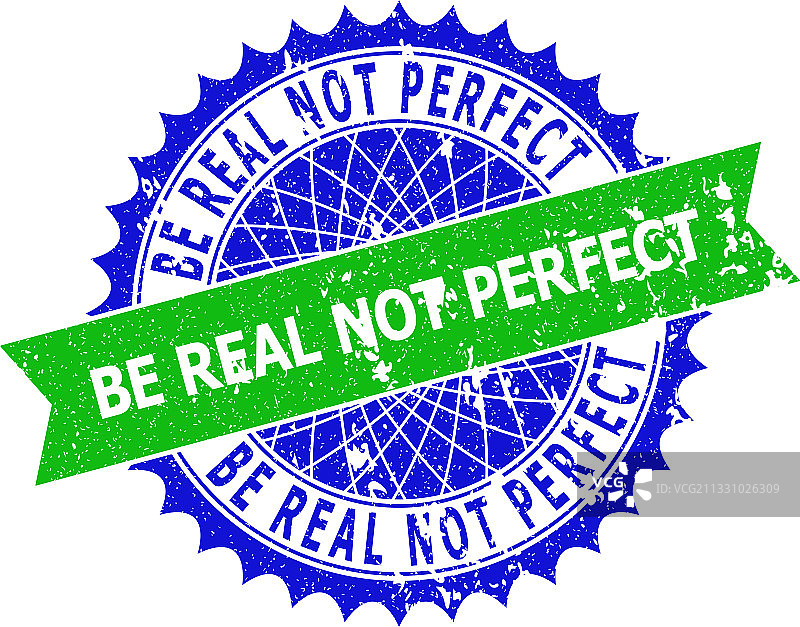 做真实的双色花结印章图片素材