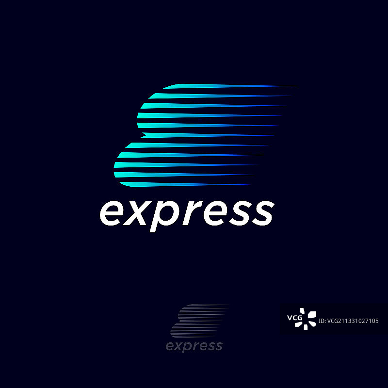 快递物流公司标志图片素材