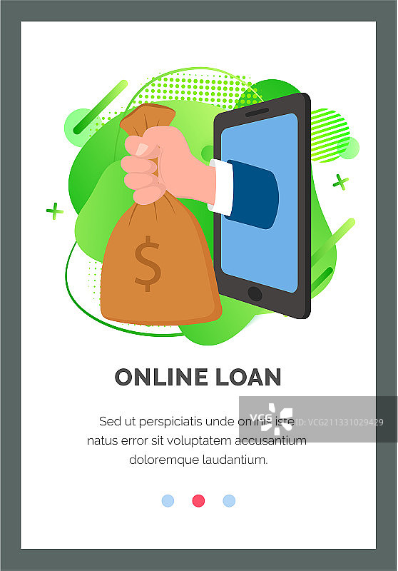 在线商业应用布局方案图片素材