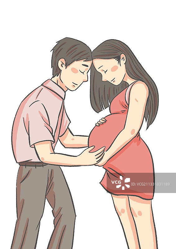 甜蜜小夫妻图片素材