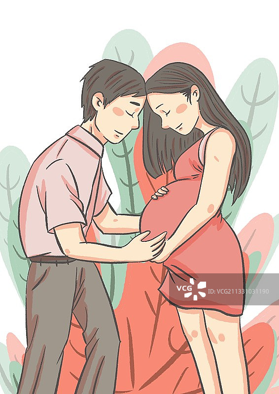 甜蜜小夫妻图片素材