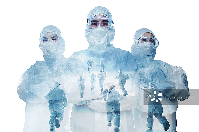 防疫医疗团队图片素材