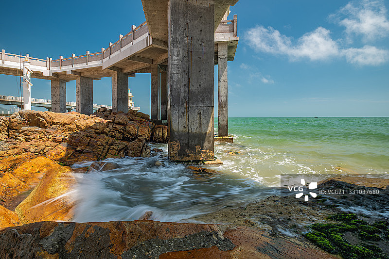 中国广东南澳岛的海边风景图片素材